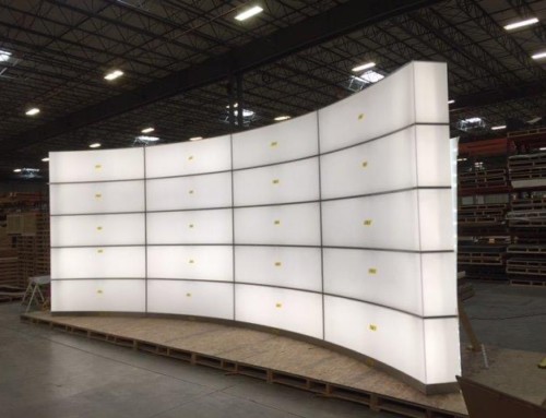 Curved Light Wall